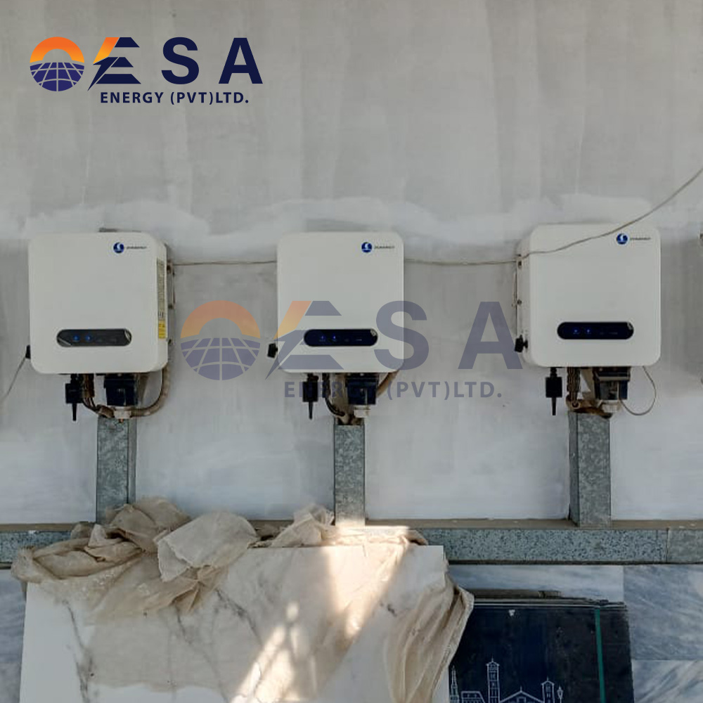 MR Haneef 50 KW On Grid with Elevated Structure | Our Projects at ESA Energy SMC Private Limited