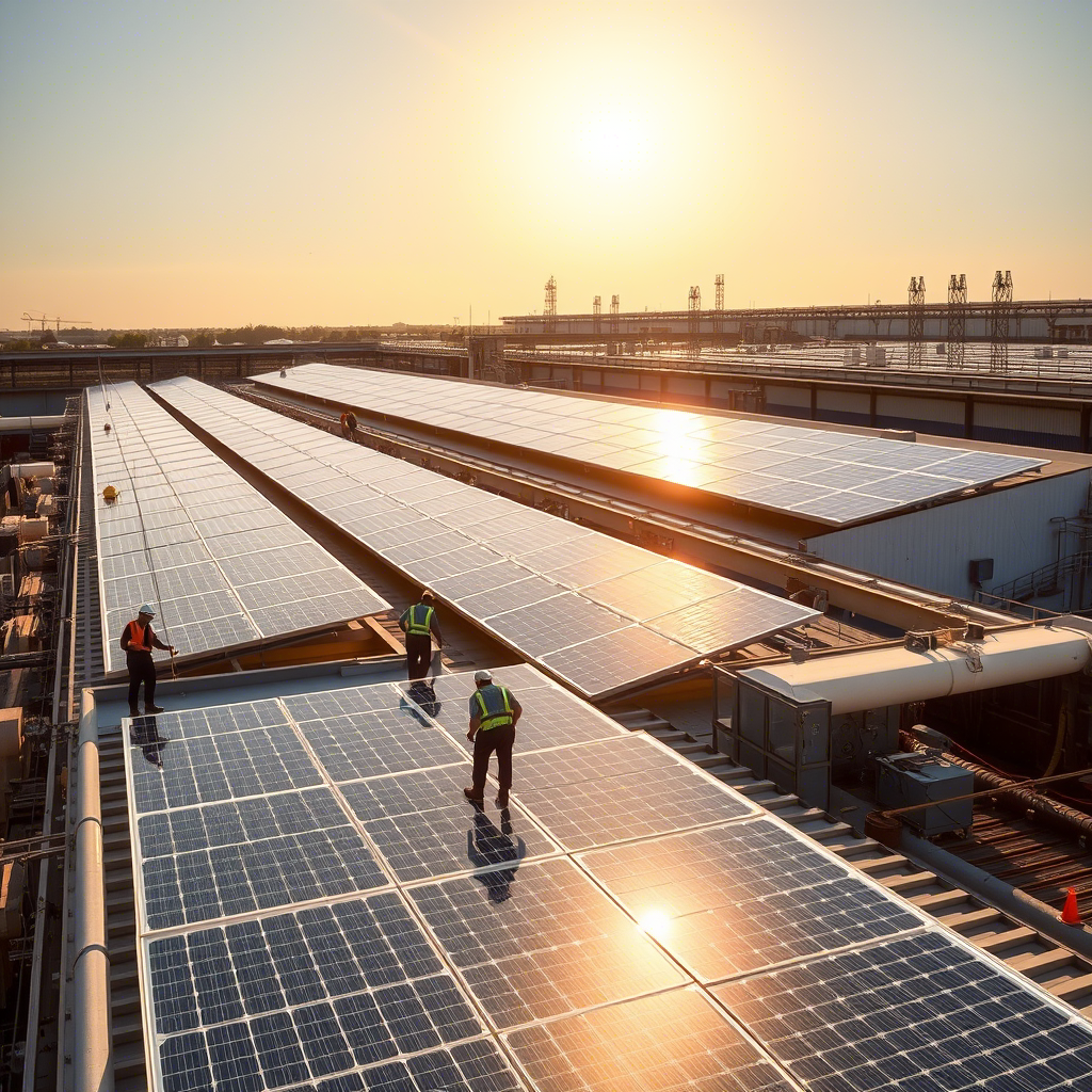 Industrial Solar Solutions | ESA Energy SMC private limited