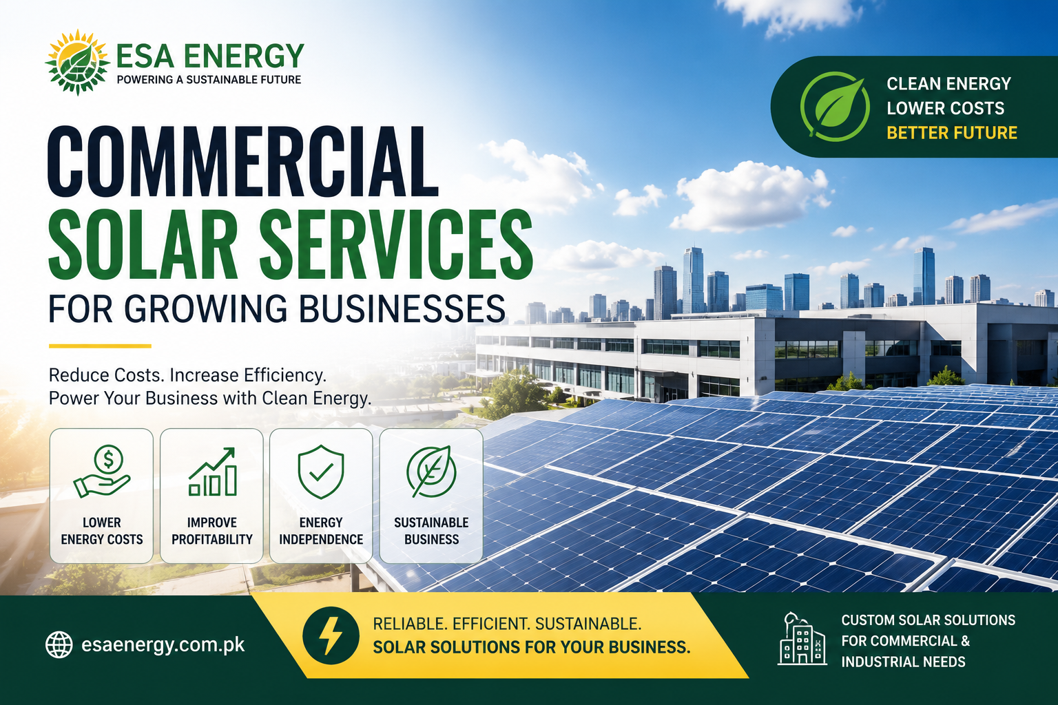 Commercial Solar Services in Pakistan