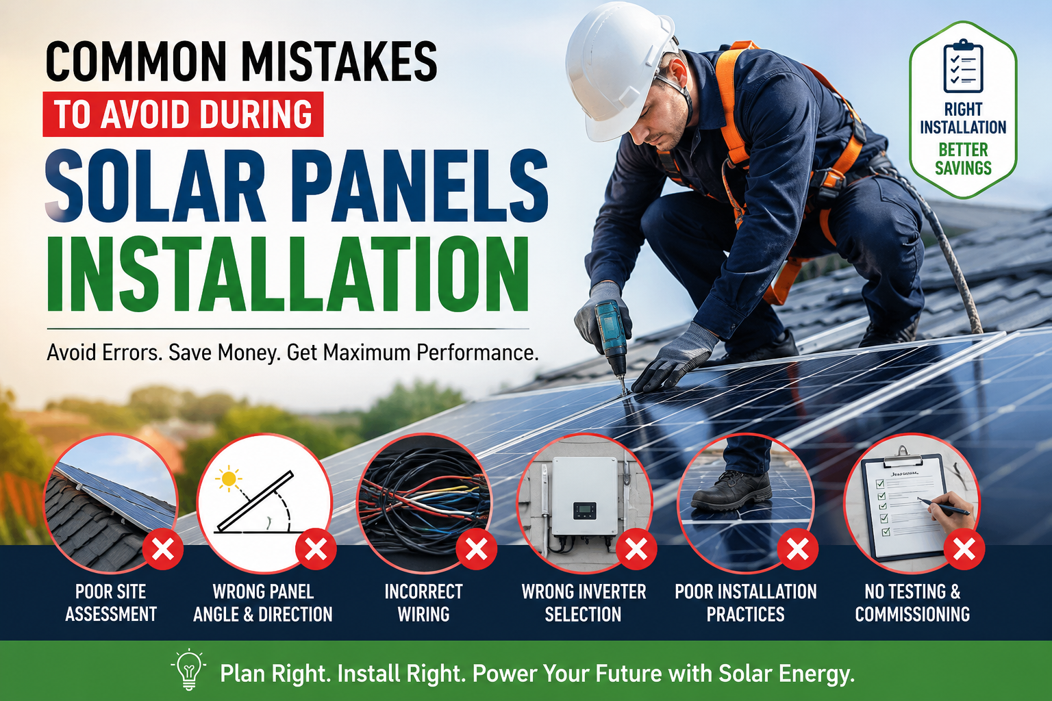 Solar Panels Installation Mistakes